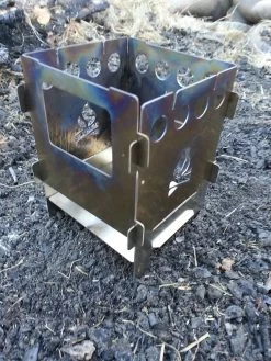 Bushcraft Essentials Bushbox Titanium Outdoor Pocket Stove -Outdoor Camping 20150920 181854