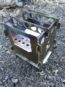 Bushcraft Essentials Bushbox Titanium Outdoor Pocket Stove -Outdoor Camping 20150920 182018