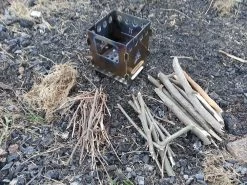 Bushcraft Essentials Bushbox Titanium Outdoor Pocket Stove -Outdoor Camping 20150920 184435