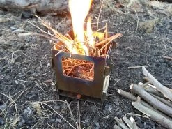 Bushcraft Essentials Bushbox Titanium Outdoor Pocket Stove -Outdoor Camping 20150920 184538