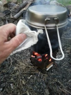 Bushcraft Essentials Bushbox Titanium Outdoor Pocket Stove -Outdoor Camping 20150920 190829