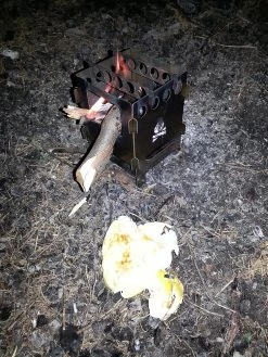 Bushcraft Essentials Bushbox Titanium Outdoor Pocket Stove -Outdoor Camping 20150920 192709