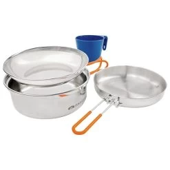 GSI Outdoors Glacier Stainless Steel Mess Kit 15 GSI Outdoors Glacier Stainless Steel Mess Kit -Outdoor Camping 600 13