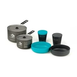 Sea To Summit Alpha 2 Pot Cook Set 2.2 -Outdoor Camping Alpha Cookware Set 2 Pots 2 bowls 2 cups 1 jpg copy