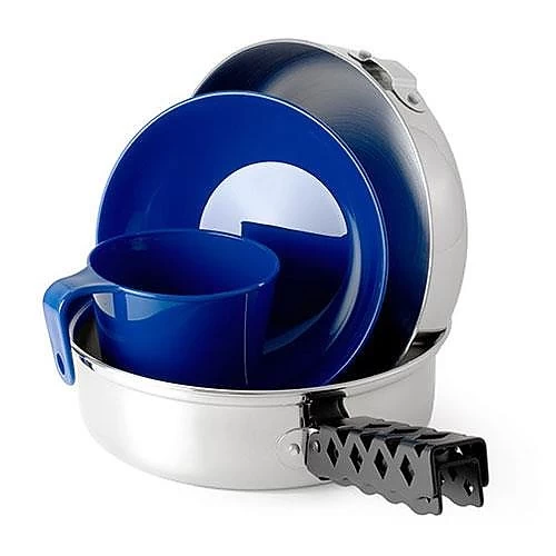 GSI Outdoors Glacier Stainless Steel Mess Kit 7 GSI Outdoors Glacier Stainless Steel Mess Kit - Image 7