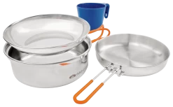 GSI Outdoors Glacier Stainless Steel Mess Kit 14 GSI Outdoors Glacier Stainless Steel Mess Kit -Outdoor Camping image 168